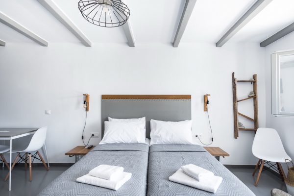 White and Grey Mykonos