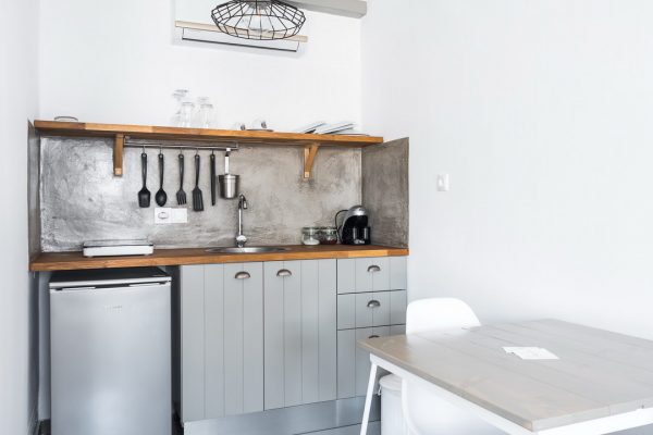 White and Grey Mykonos